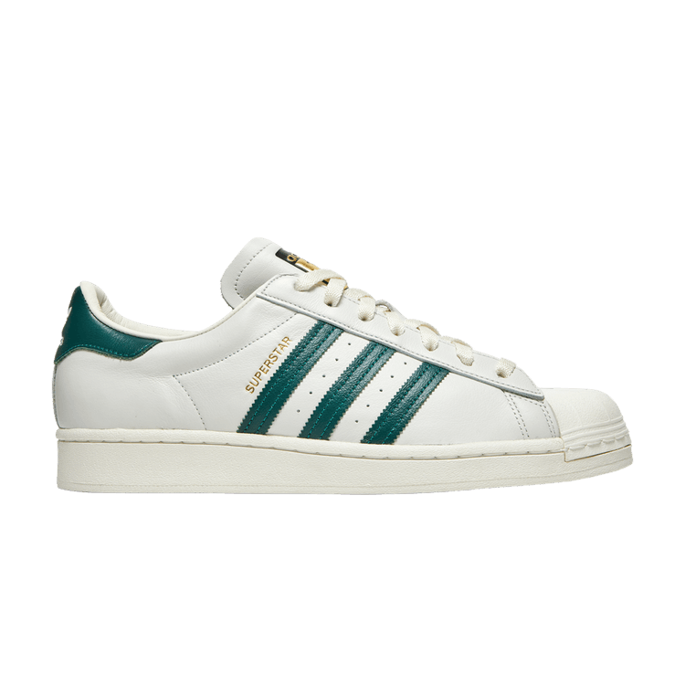 adidas Superstar Off White Collegiate Green
