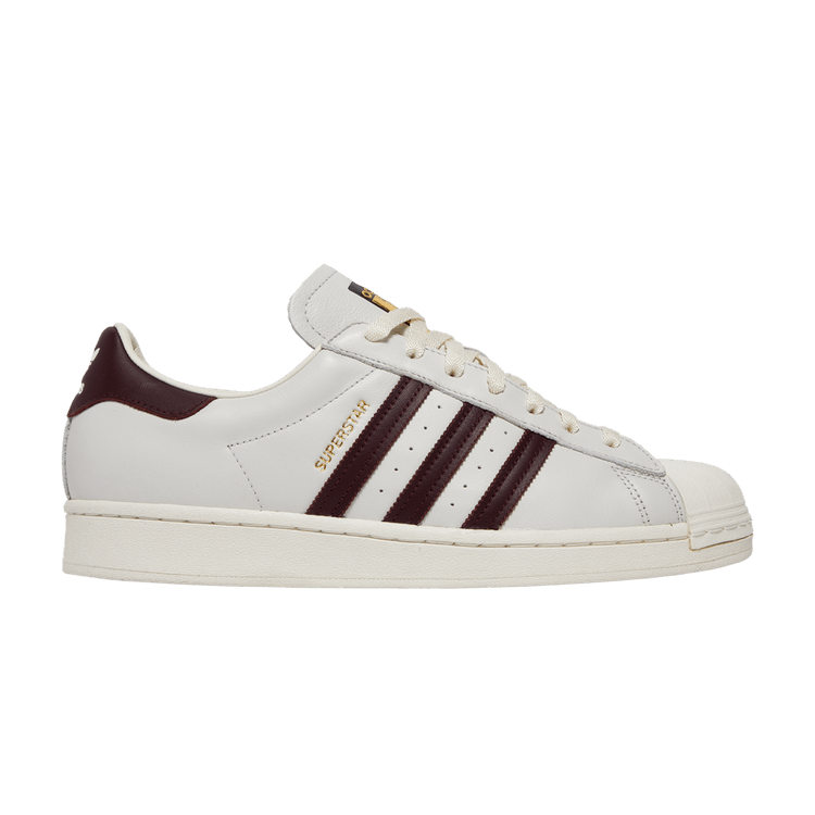 adidas Superstar Off White Maroon