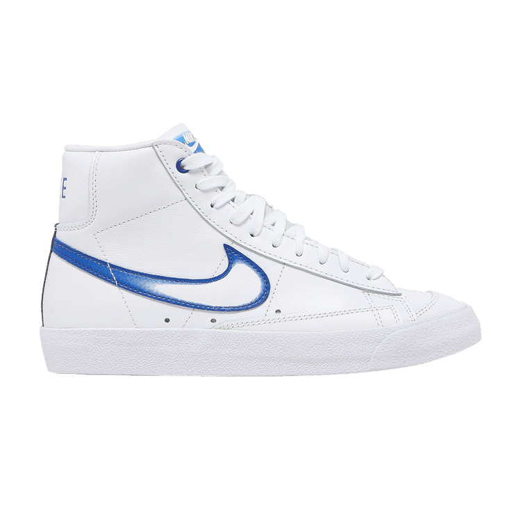 Nike Blazer Mid Airbrush White Royal (Women's)