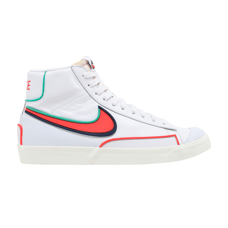 Nike Blazer Mid Infinite White Bright Crimson