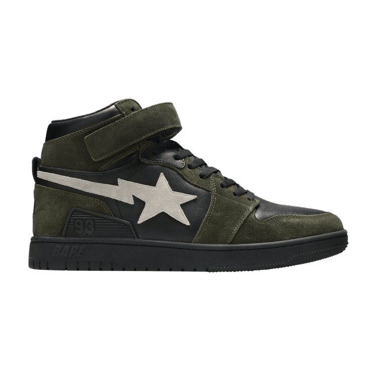 A Bathing Ape Block Sta Hi Dark Grey Light Grey