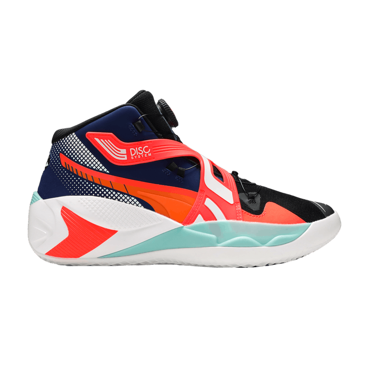 Puma Disc Rebirth Elektro Blue Fiery Coral