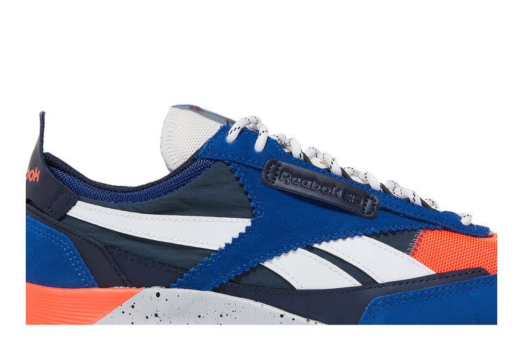 Reebok Classic Leather Legacy Collegiate Royal Orange Speckle