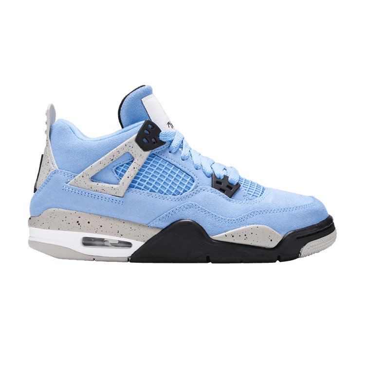 Jordan 4 Retro University Blue (GS) - Side Kicks