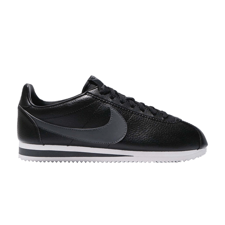 Nike Classic Cortez Leather Black/Dark Grey-White