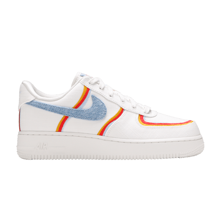 Nike Air Force 1 Low Sail Denim Swoosh (Women's)