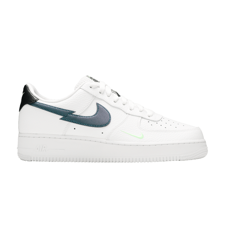 Nike Air Force 1 Low Split Swoosh White Aquamarine