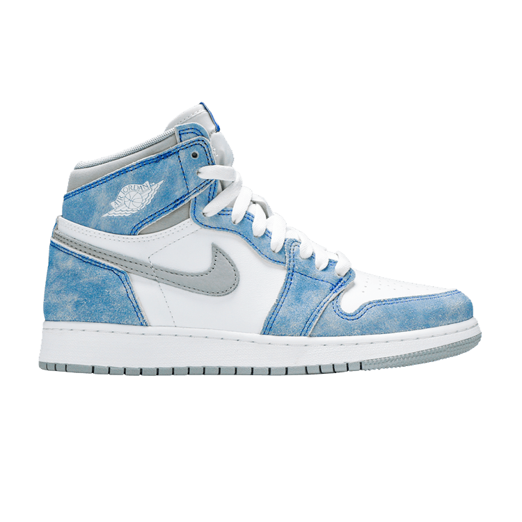 Jordan 1 Retro High Hyper Royal Smoke Grey (GS)