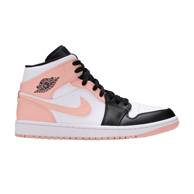 Jordan 1 Mid Arctic Orange Black Toe