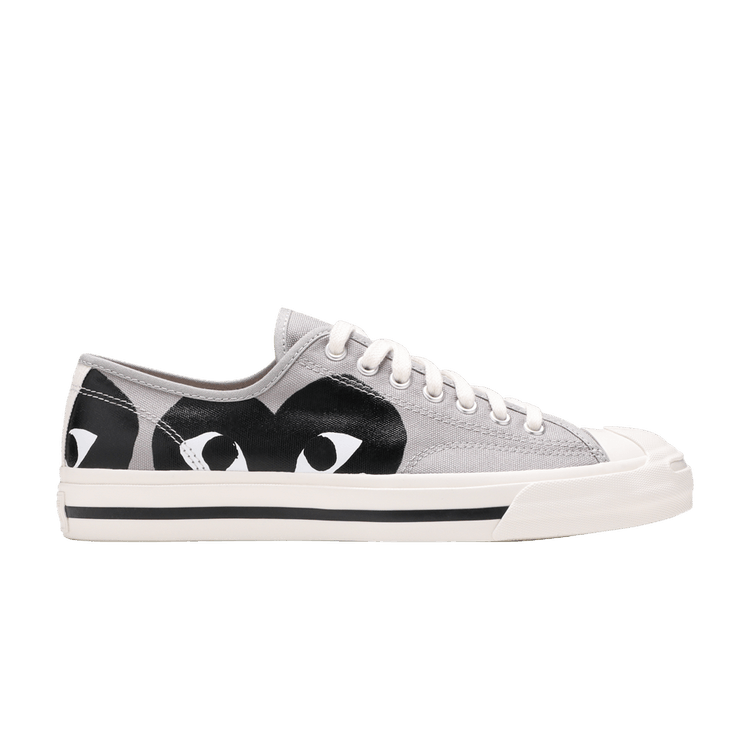 Converse Jack Purcell Comme des Garcons PLAY Grey Black