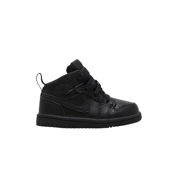 Jordan 1 Mid Triple Black (TD)