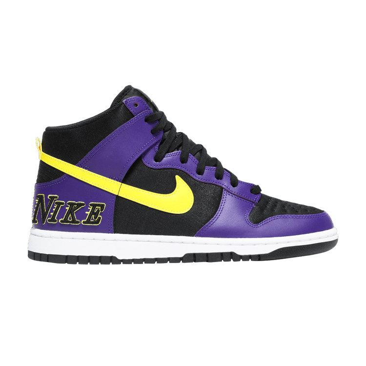 Nike Dunk High EMB Lakers