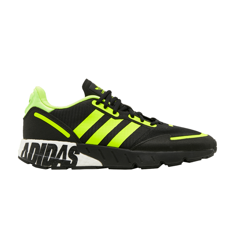 adidas ZX 1K Boost Black Solar Yellow