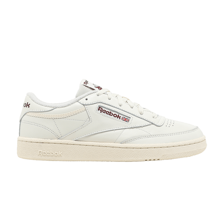 Reebok Club C 85 Classic White Collegiate Burgundy