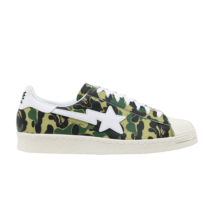 adidas Superstar Bape ABC Camo Green