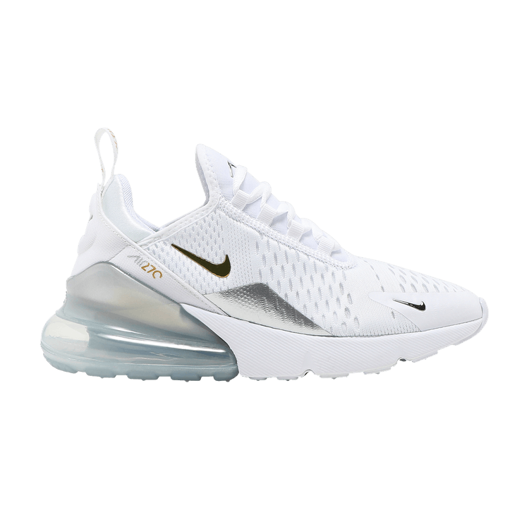 Nike Air Max 270 White Metallic Gold (Women's)