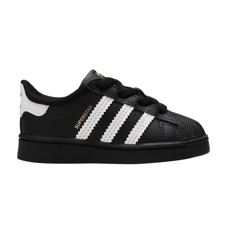 adidas Superstar Core Black Cloud White Gold (TD)