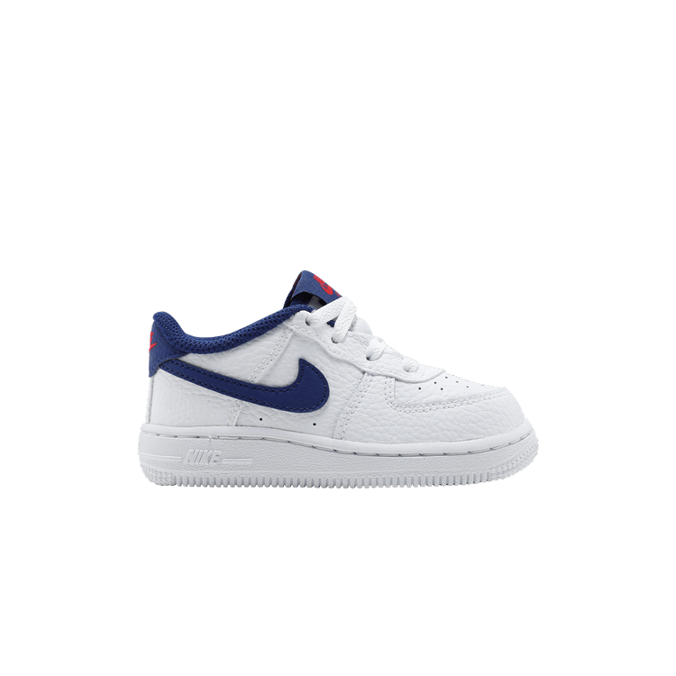 Nike Air Force 1 Low White Deep Royal Blue University Red (TD)