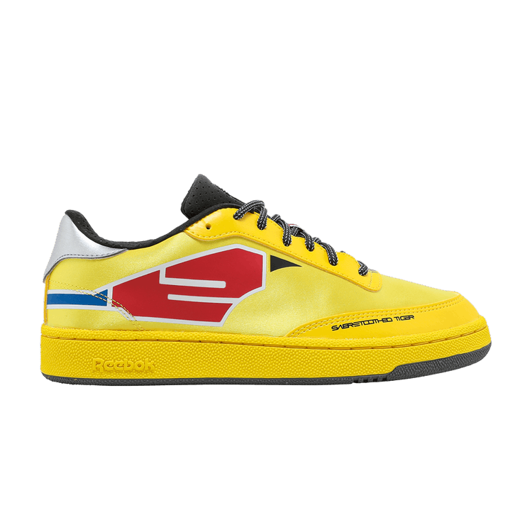 Reebok Club C Power Rangers Yellow – Side Kicks