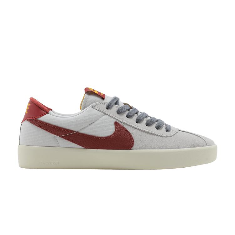 Nike SB Bruin React Grey Team Red