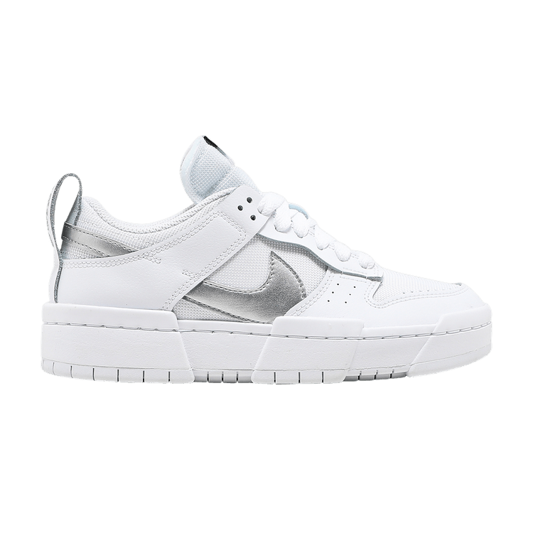 Nike Dunk Low Disrupt White Silver (Women's)