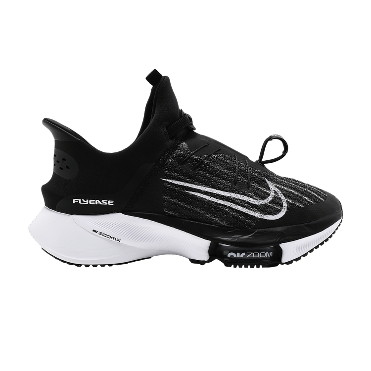 Nike Air Zoom Tempo Next% FlyEase Black White Black White