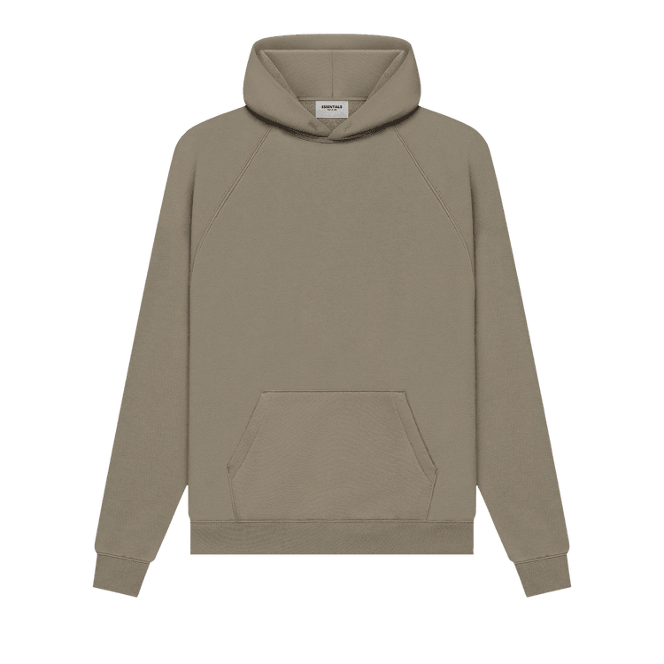 Fear of God Essentials Pull-Over Hoodie 'Taupe' - Side Kicks