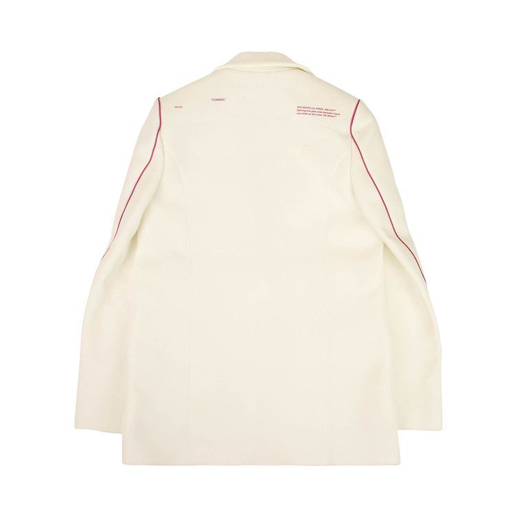 OFF-WHITE Tomboy Blazer Jacket White/Red