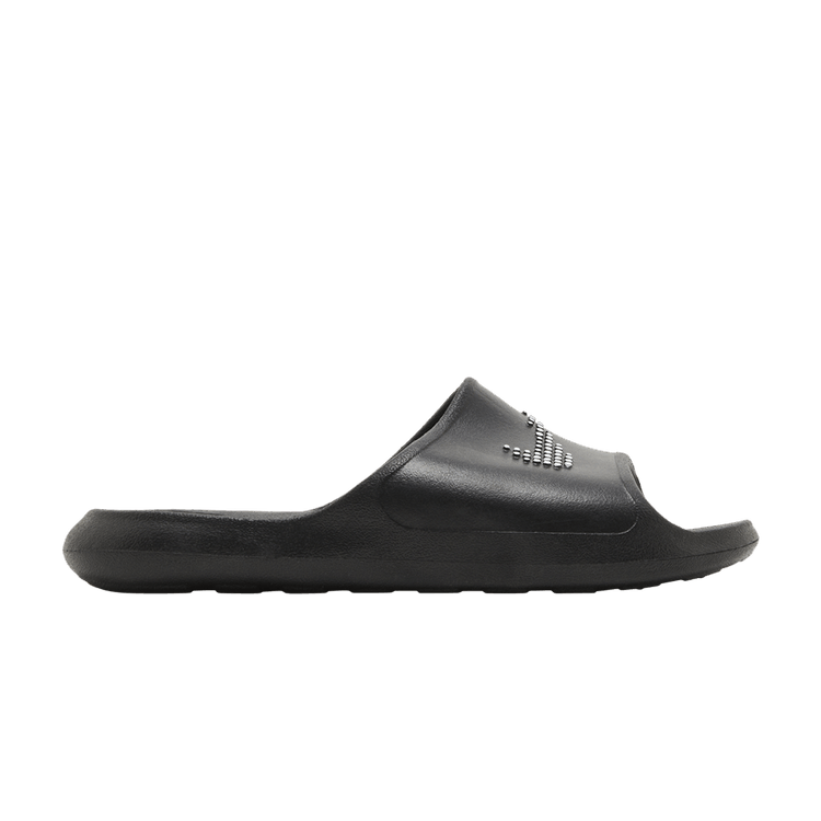 Nike Victori One Shower Slide Polka Dot Swoosh Black (Women's)