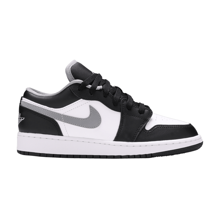 Jordan 1 Low Black White Grey (GS) - Side Kicks