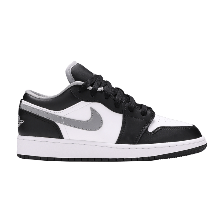 Jordan 1 Low Black White Grey (GS)