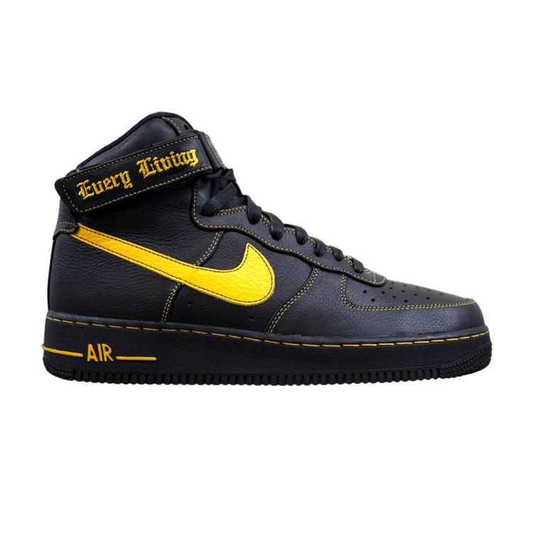 Nike Air Force 1 High Vlone Black University Gold