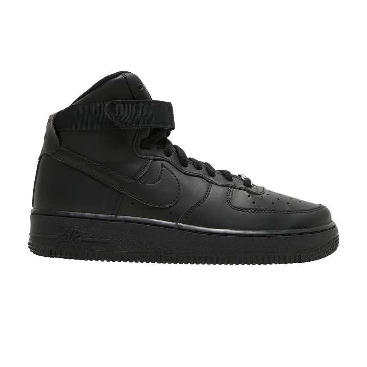 Nike Air Force 1 High LE Triple Black (GS)