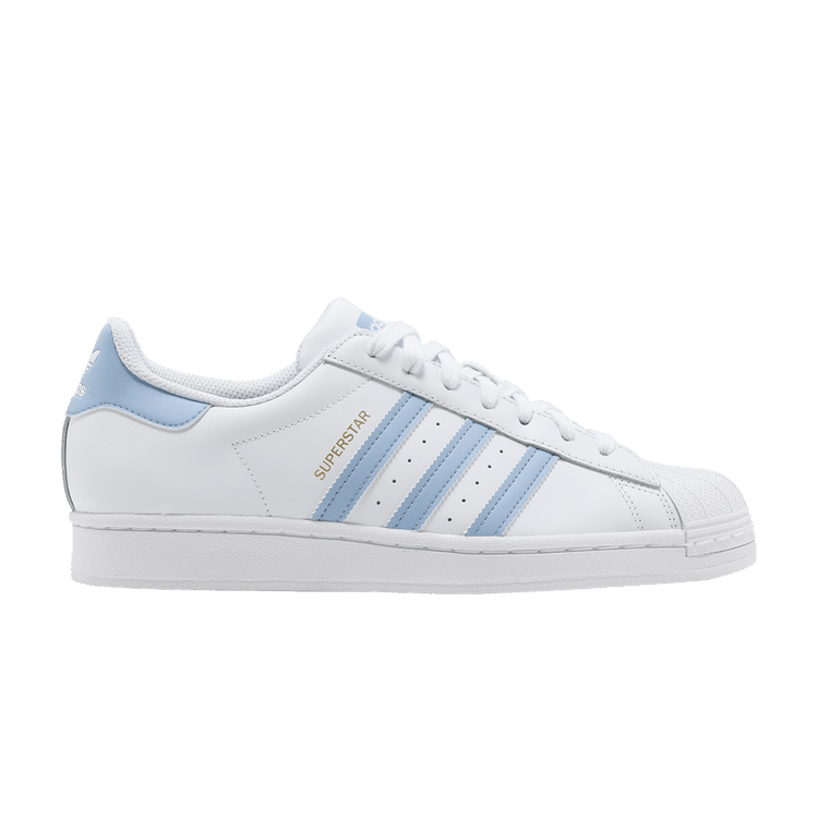 adidas Superstar White Ambient Sky Gold