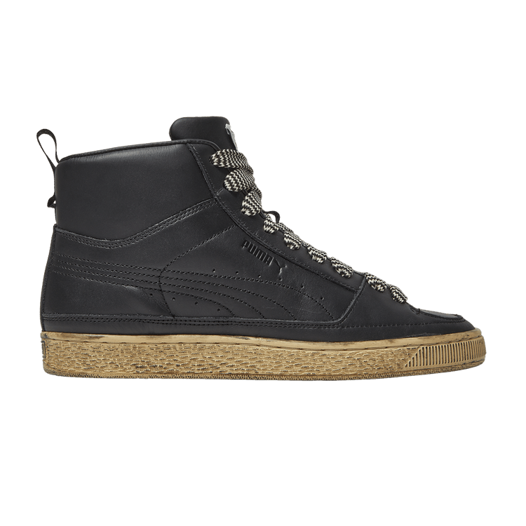 Puma Suede Mid Rhuigi Distressed Black