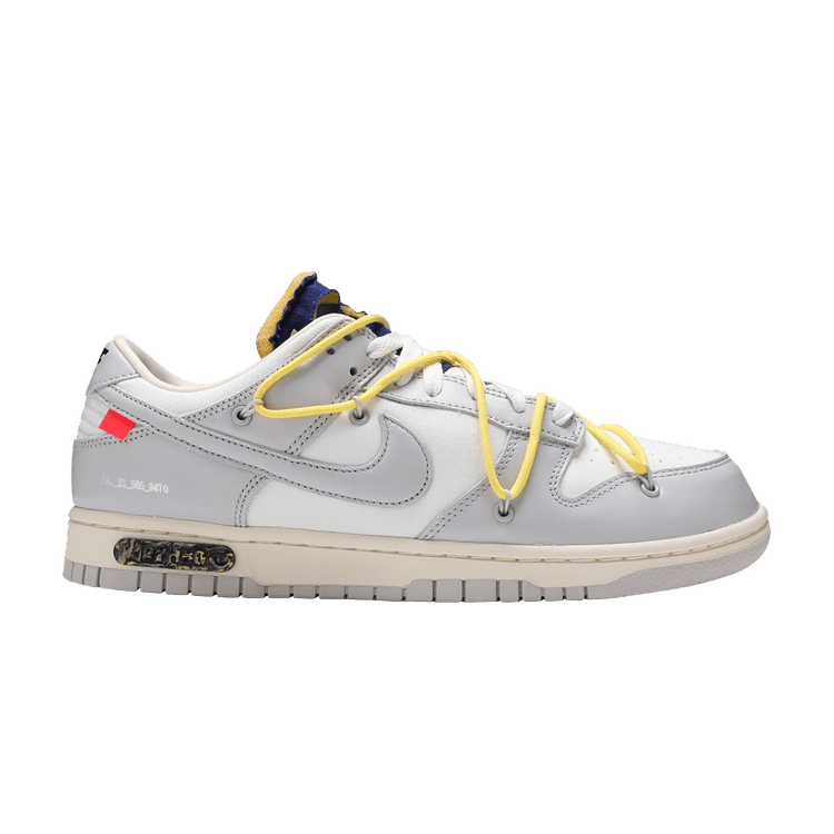 Nike Dunk Low Off-White Lot 27 - Side Kicks