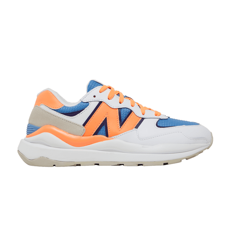 New Balance 57/40 White Orange Stellar Blue (Women's)