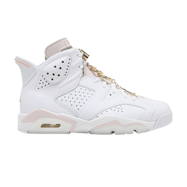 womens jordan retro 6 gold hoops