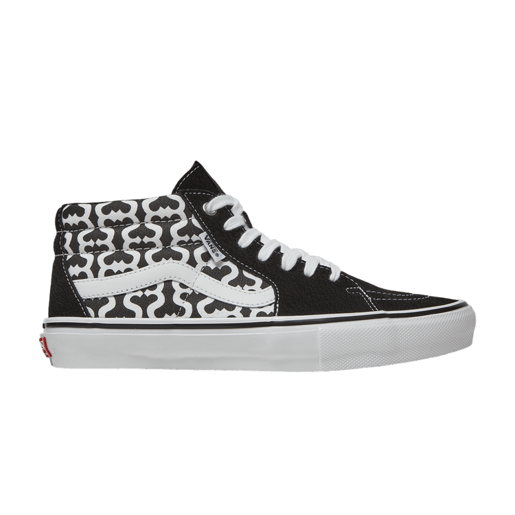 Vans Skate Grosso Mid Supreme Monogram S Logo Black