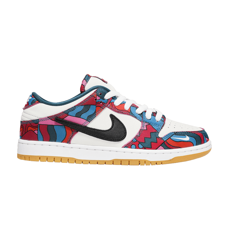 Nike SB Dunk Low Pro Parra Abstract Art (2021) - Side Kicks