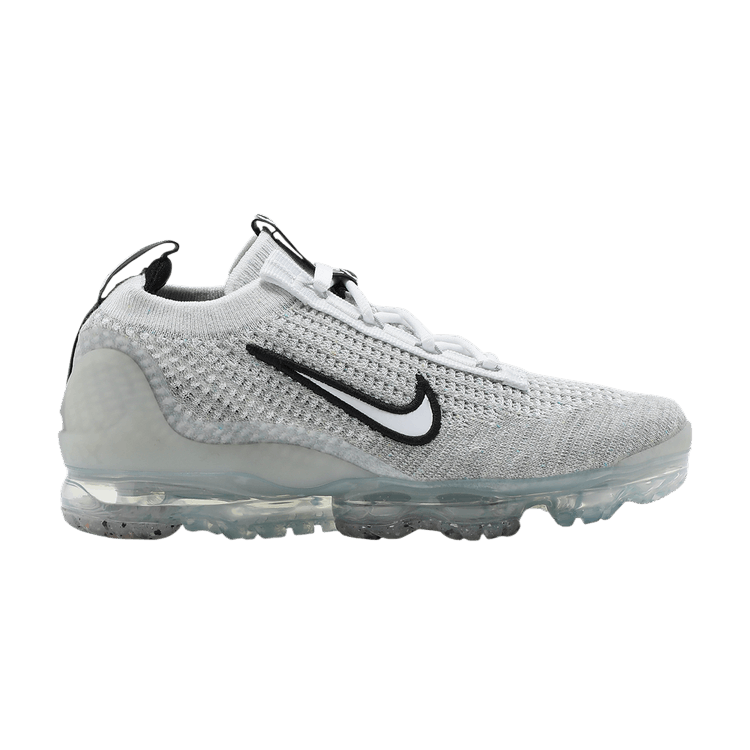 Nike Air VaporMax 2021 FK White Metallic Silver (GS)