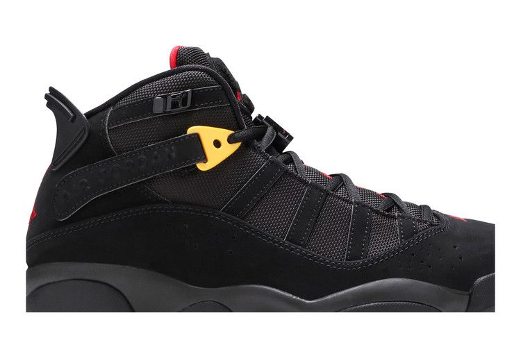 Jordan 6 Rings Black Red Sulfur