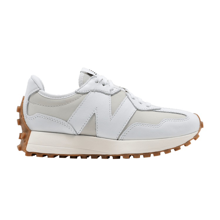 New Balance 327 White Moonbeam Gum (Women's)