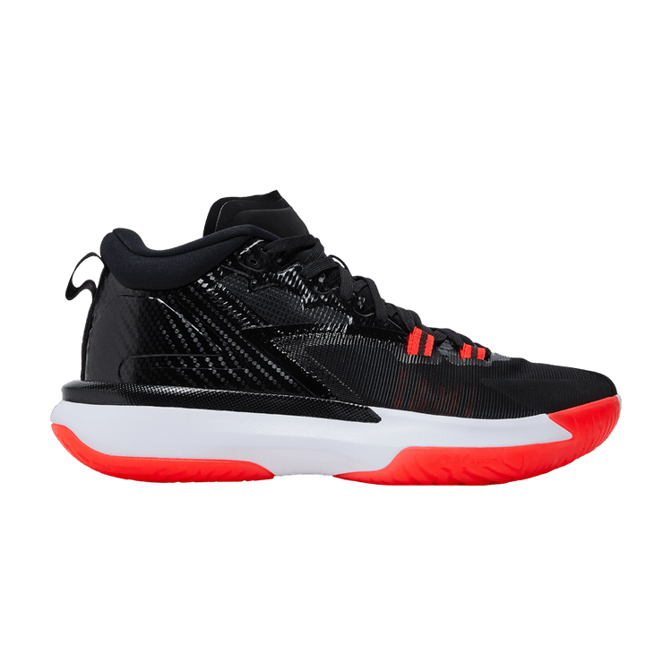 Jordan Zion 1 Black White Bright Crimson