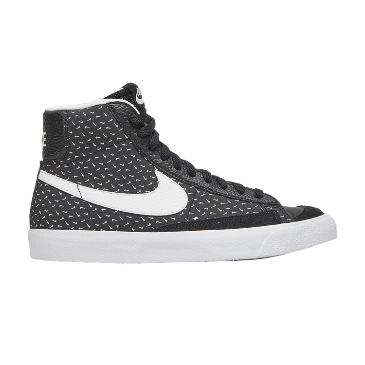 Nike Blazer Mid '77 Polka Swoosh Black White White (GS)