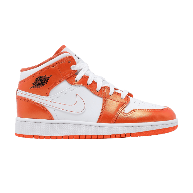 Jordan 1 Mid Metallic Orange (GS)