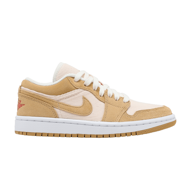 Jordan 1 Low SE Twine Orange Quartz Corduroy (Women's)