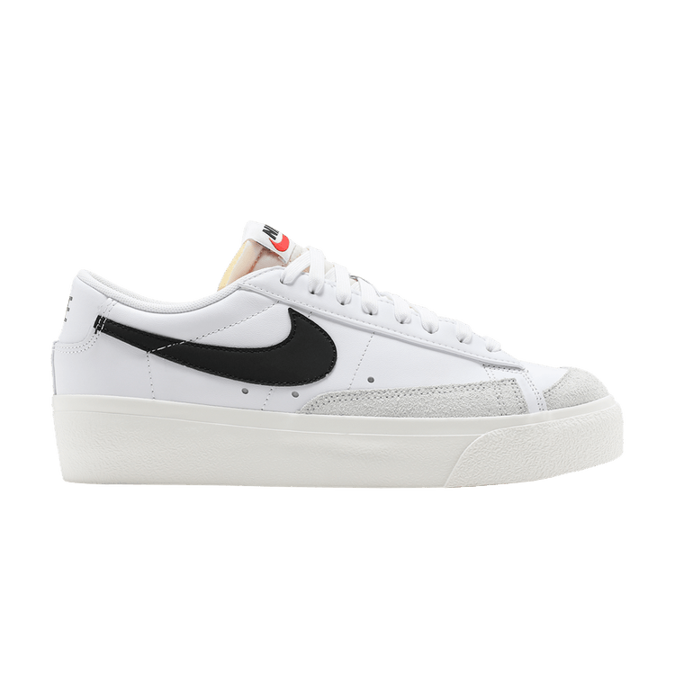 Nike Blazer Low Platform White Black (Women's)