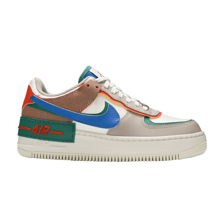 Nike Air Force 1 Low Shadow Sail Signal Blue Green (Women's)