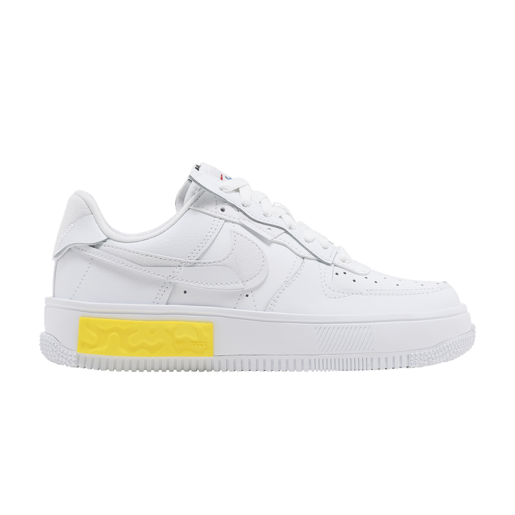 Nike Air Force 1 Low Fontanka Summit White Opti Yellow (Women's)